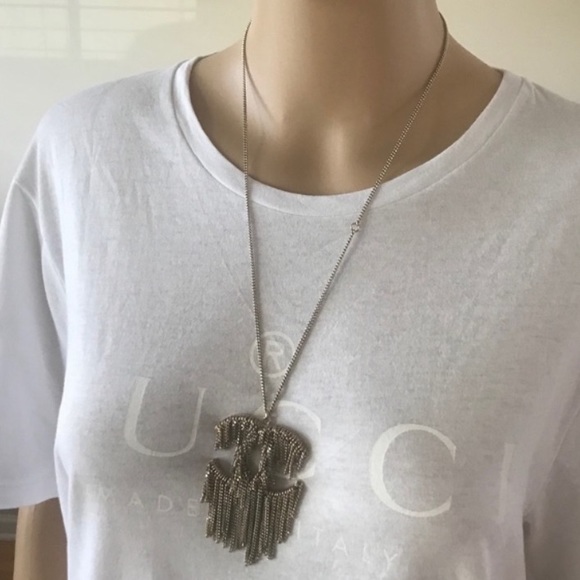 Chanel CC chain drop necklace - Picture 2 of 7